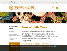 Tablet Screenshot of mercatidellaterra.com